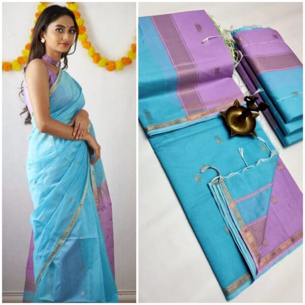 Premium Maheswari Silk Cotton Saree | Elegant Traditional Sarees Online | Eswari Textiles