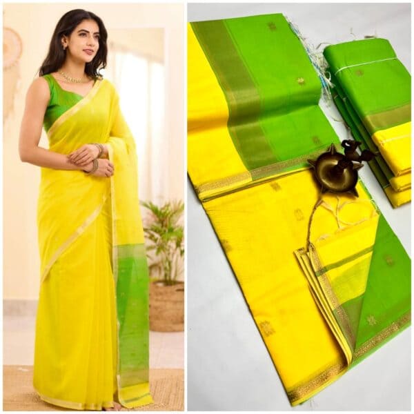 Premium Maheswari Silk Cotton Saree | Elegant Traditional Sarees Online | Eswari Textiles