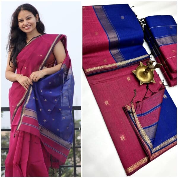 Premium Maheswari Silk Cotton Saree | Elegant Traditional Sarees Online | Eswari Textiles