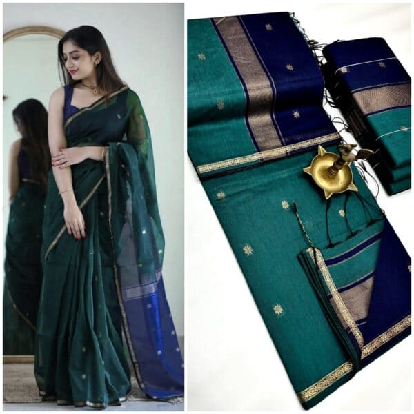 Premium Maheswari Silk Cotton Saree | Elegant Traditional Sarees Online | Eswari Textiles