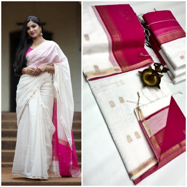 Premium Maheswari Silk Cotton Saree | Elegant Traditional Sarees Online | Eswari Textiles