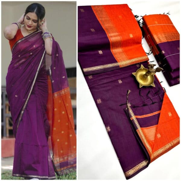 Premium Maheswari Silk Cotton Saree | Elegant Traditional Sarees Online | Eswari Textiles