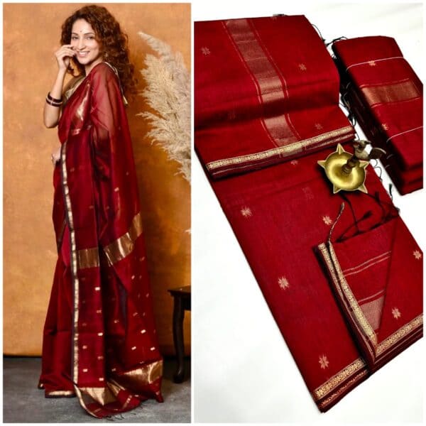 Premium Maheswari Silk Cotton Saree | Elegant Traditional Sarees Online | Eswari Textiles