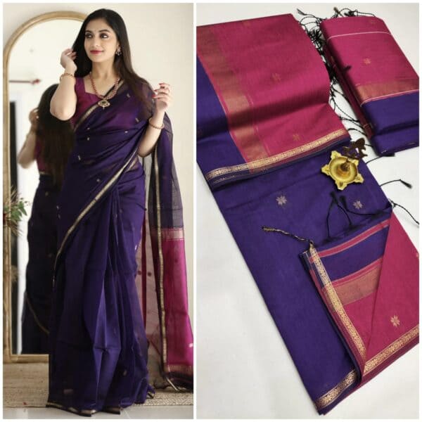Premium Maheswari Silk Cotton Saree | Elegant Traditional Sarees Online | Eswari Textiles