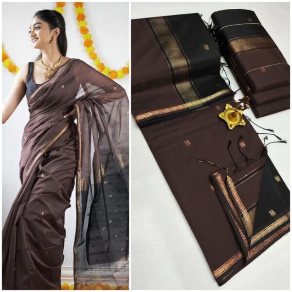 Premium Maheswari Silk Cotton Saree | Elegant Traditional Sarees Online | Eswari Textiles