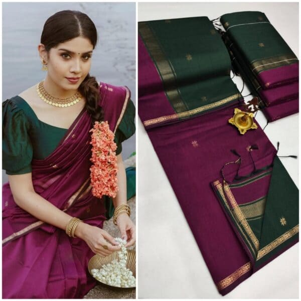 Premium Maheswari Silk Cotton Saree | Elegant Traditional Sarees Online | Eswari Textiles
