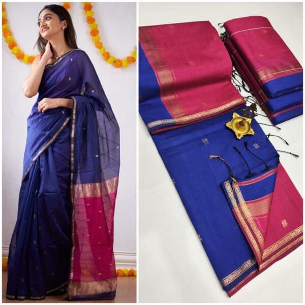 Premium Maheswari Silk Cotton Saree | Elegant Traditional Sarees Online | Eswari Textiles
