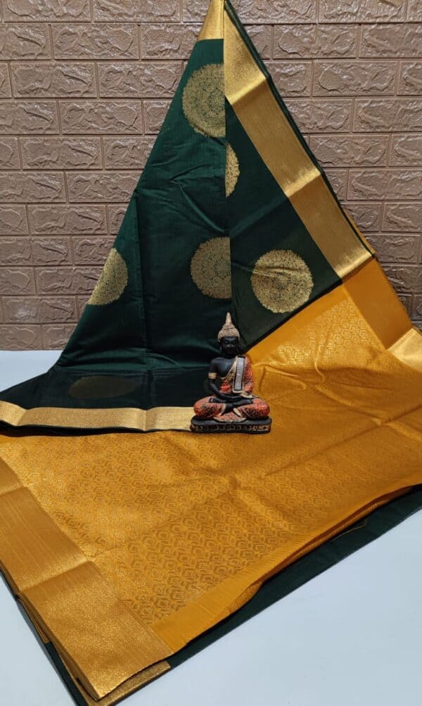 Handloom Mercerized Rich Silk Cotton Sarees | Premium Quality