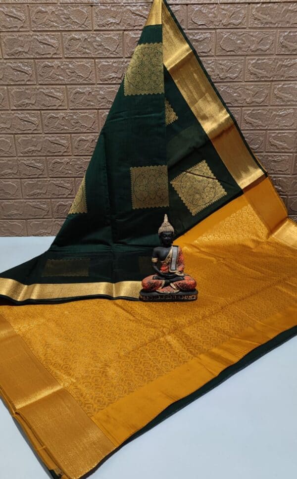 Handloom Mercerized Rich Silk Cotton Sarees | Premium Quality