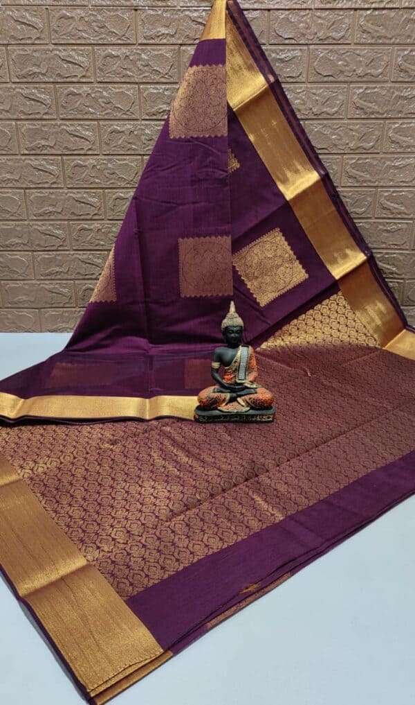 Handloom Mercerized Rich Silk Cotton Sarees | Premium Quality