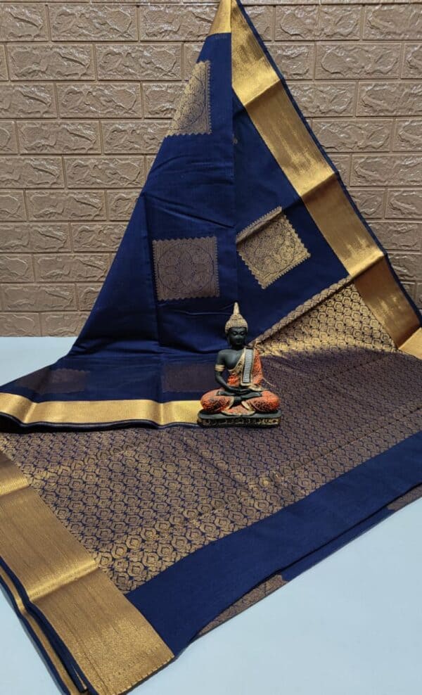 Handloom Mercerized Rich Silk Cotton Sarees | Premium Quality