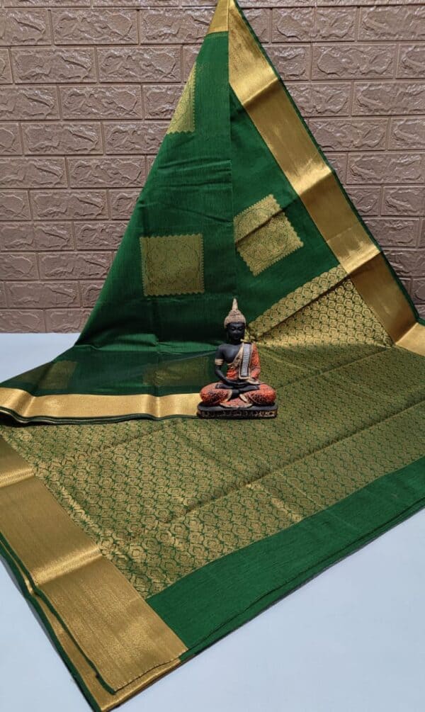 Handloom Mercerized Rich Silk Cotton Sarees | Premium Quality