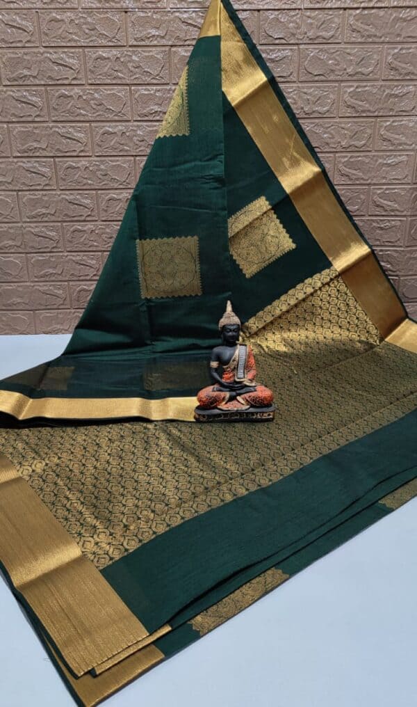 Handloom Mercerized Rich Silk Cotton Sarees | Premium Quality