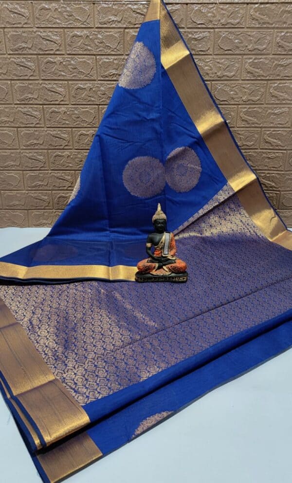 Handloom Mercerized Rich Silk Cotton Sarees | Premium Quality