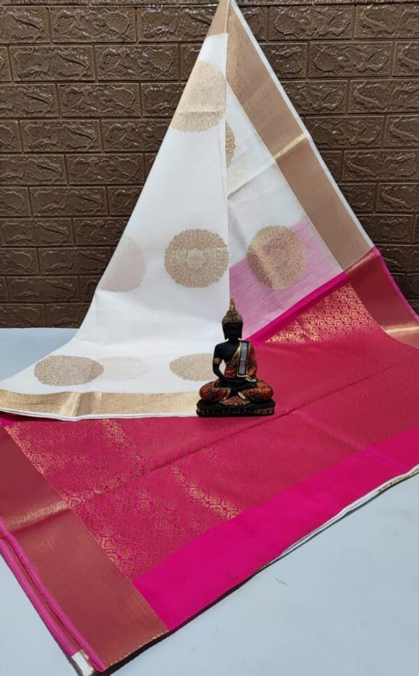 Handloom Mercerized Rich Silk Cotton Sarees | Premium Quality