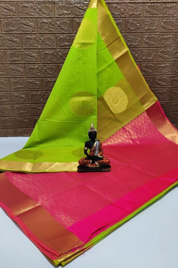 Handloom Mercerized Rich Silk Cotton Sarees | Premium Quality
