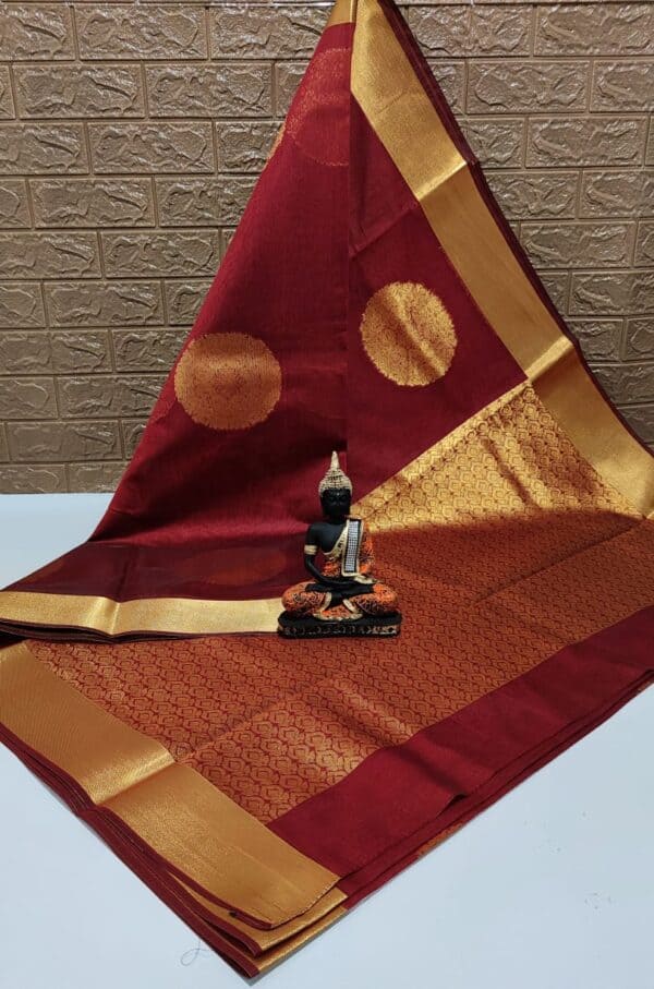 Handloom Mercerized Rich Silk Cotton Sarees | Premium Quality