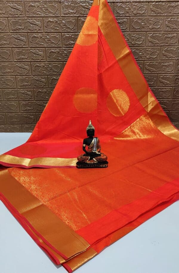 Handloom Mercerized Rich Silk Cotton Sarees | Premium Quality