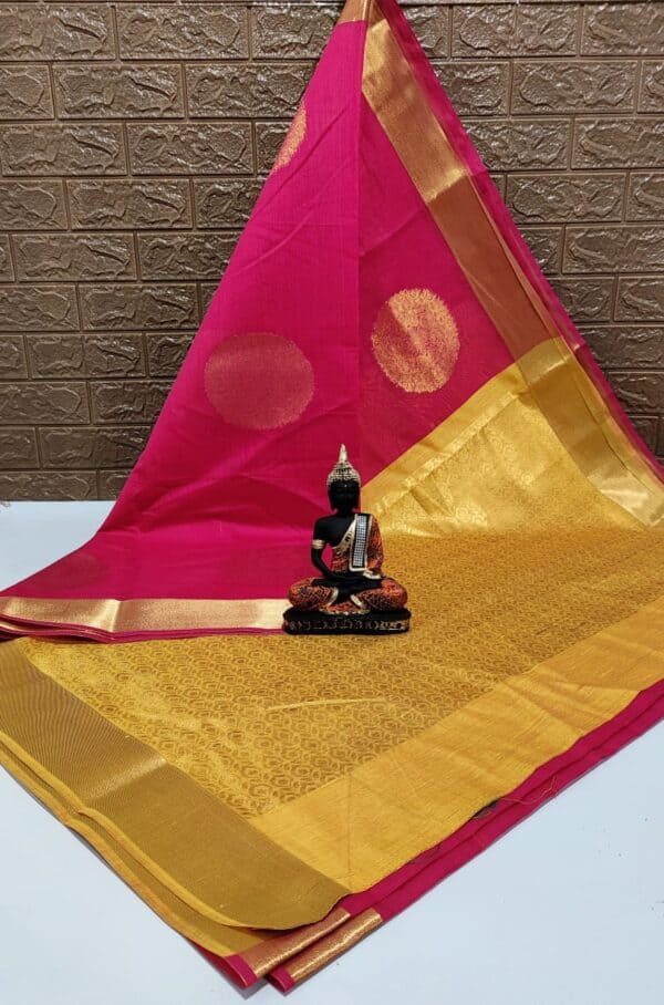 Handloom Mercerized Rich Silk Cotton Sarees | Premium Quality