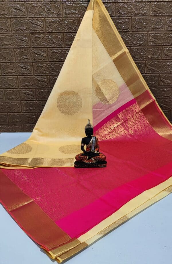 Handloom Mercerized Rich Silk Cotton Sarees | Premium Quality