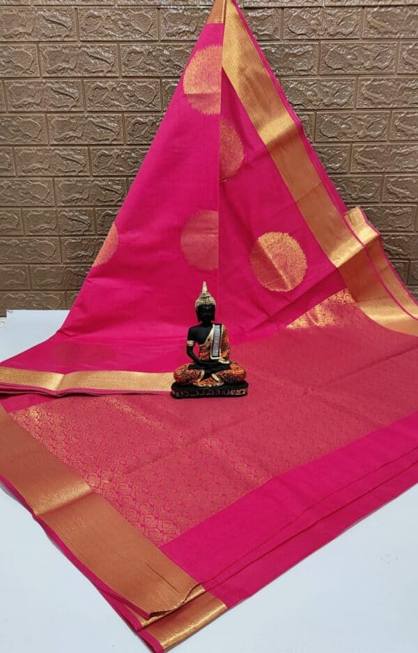Handloom Mercerized Rich Silk Cotton Sarees | Premium Quality