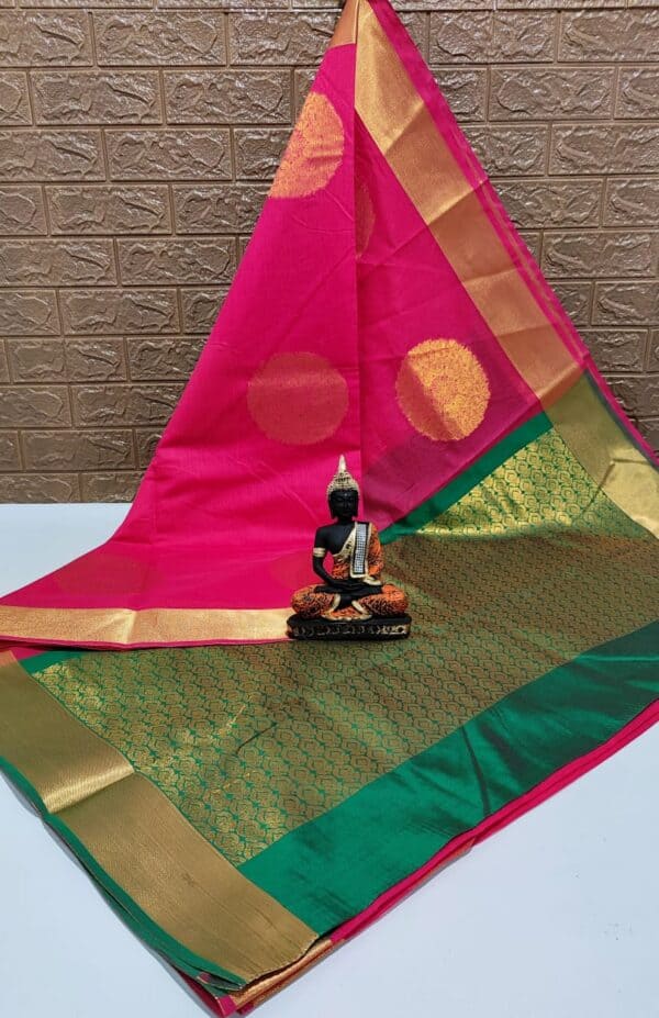 Handloom Mercerized Rich Silk Cotton Sarees | Premium Quality
