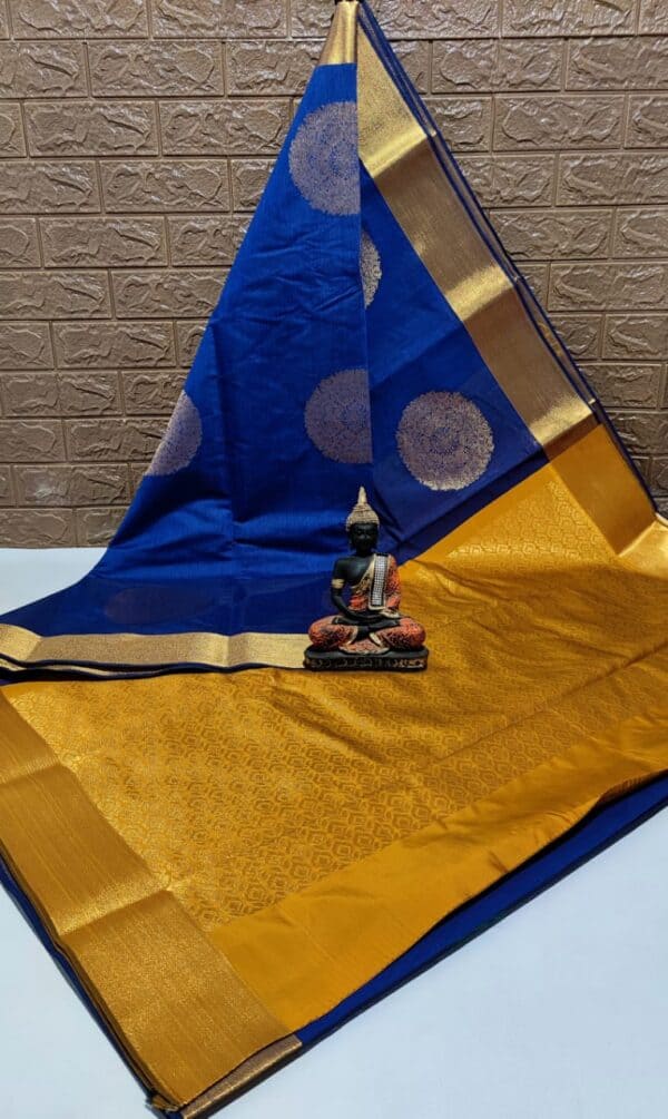 Handloom Mercerized Rich Silk Cotton Sarees | Premium Quality