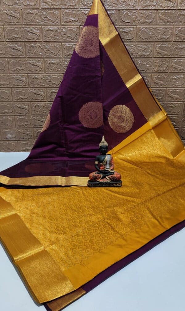 Handloom Mercerized Rich Silk Cotton Sarees | Premium Quality