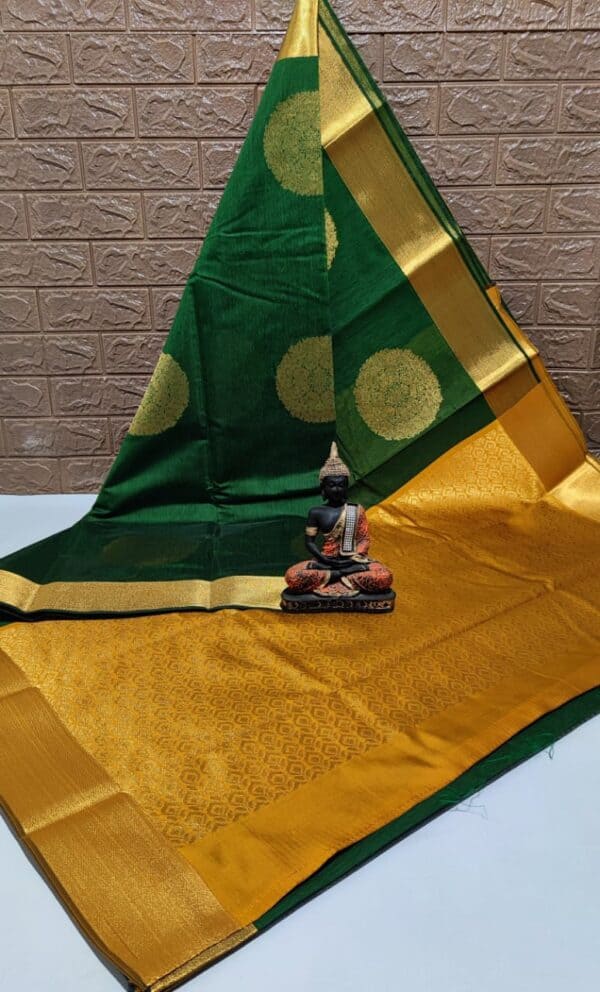 Handloom Mercerized Rich Silk Cotton Sarees | Premium Quality