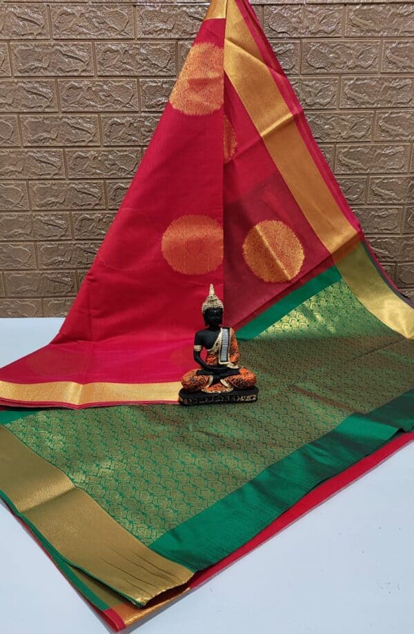 Handloom Mercerized Rich Silk Cotton Sarees | Premium Quality