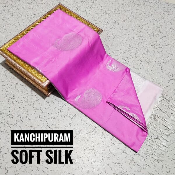 Premium Kanchi Soft Silk Saree | Elegant Traditional Silk Sarees Online | Eswari Textiles