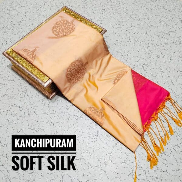 Premium Kanchi Soft Silk Saree | Elegant Traditional Silk Sarees Online | Eswari Textiles
