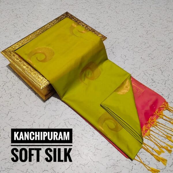 Premium Kanchi Soft Silk Saree | Elegant Traditional Silk Sarees Online | Eswari Textiles