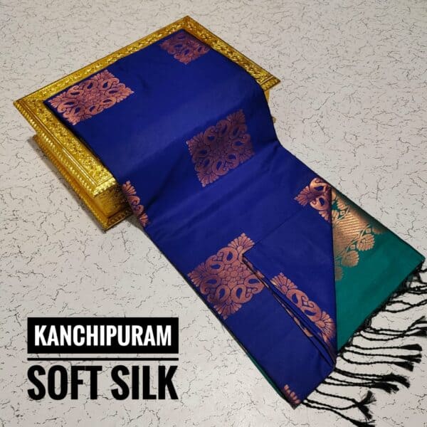 Premium Kanchi Soft Silk Saree | Elegant Traditional Silk Sarees Online | Eswari Textiles