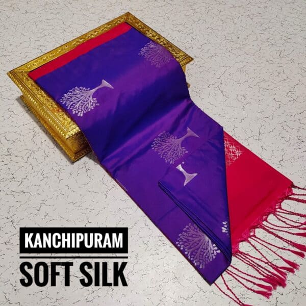 Premium Kanchi Soft Silk Saree | Elegant Traditional Silk Sarees Online | Eswari Textiles