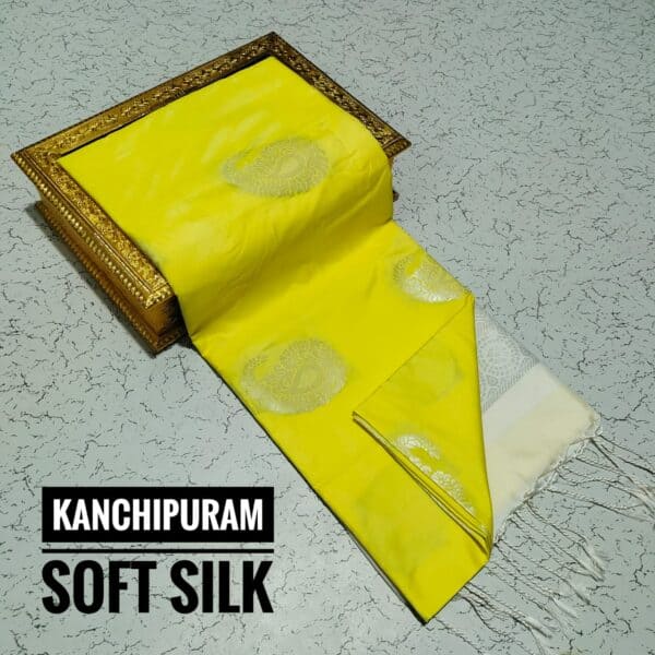 Premium Kanchi Soft Silk Saree | Elegant Traditional Silk Sarees Online | Eswari Textiles