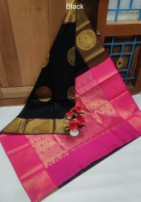 Premium Chanderi Kuppadam Rich Silk Cotton Saree | Elegant Handloom Sarees