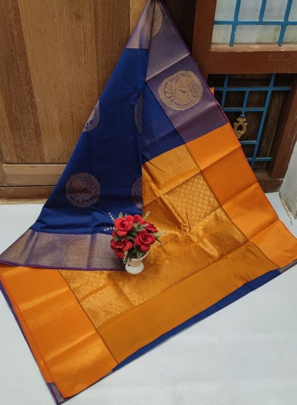 Premium Chanderi Kuppadam Rich Silk Cotton Saree | Elegant Handloom Sarees