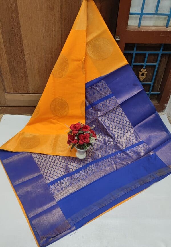 Premium Chanderi Kuppadam Rich Silk Cotton Saree | Elegant Handloom Sarees