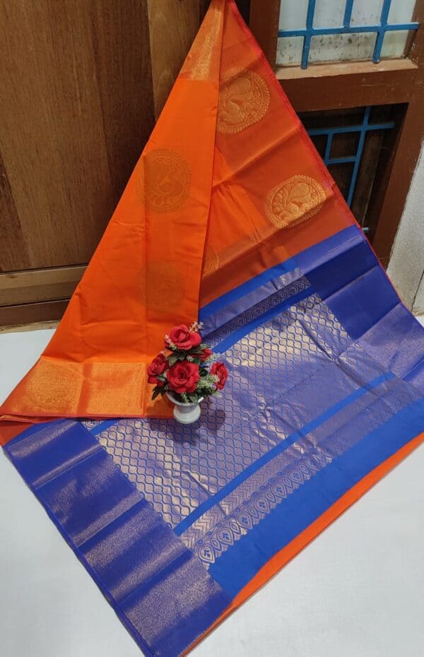 Premium Chanderi Kuppadam Rich Silk Cotton Saree | Elegant Handloom Sarees