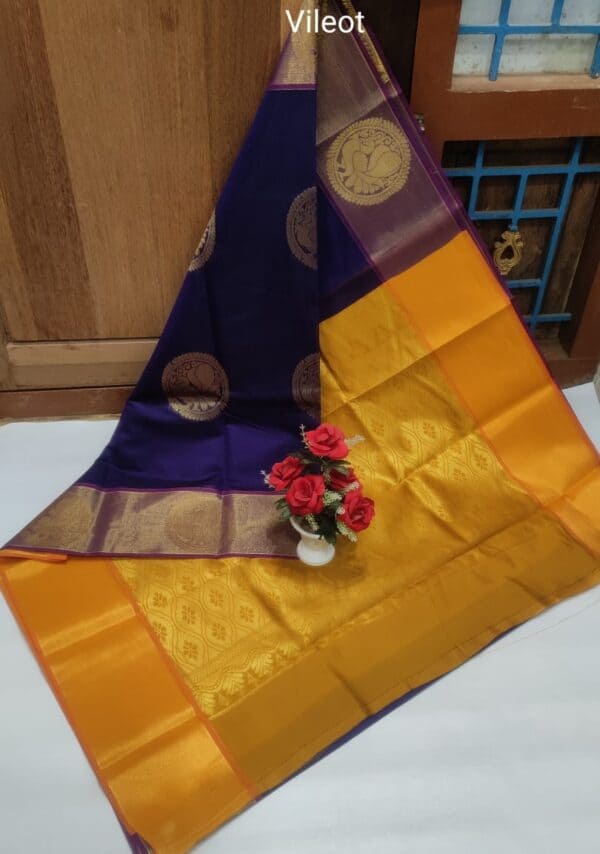 Premium Chanderi Kuppadam Rich Silk Cotton Saree | Elegant Handloom Sarees