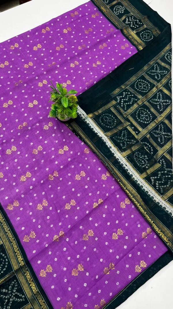 Zigzag Digital Print Saree | Trendy Printed Saree Collection