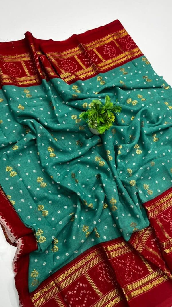 Zigzag Digital Print Saree | Trendy Printed Saree Collection