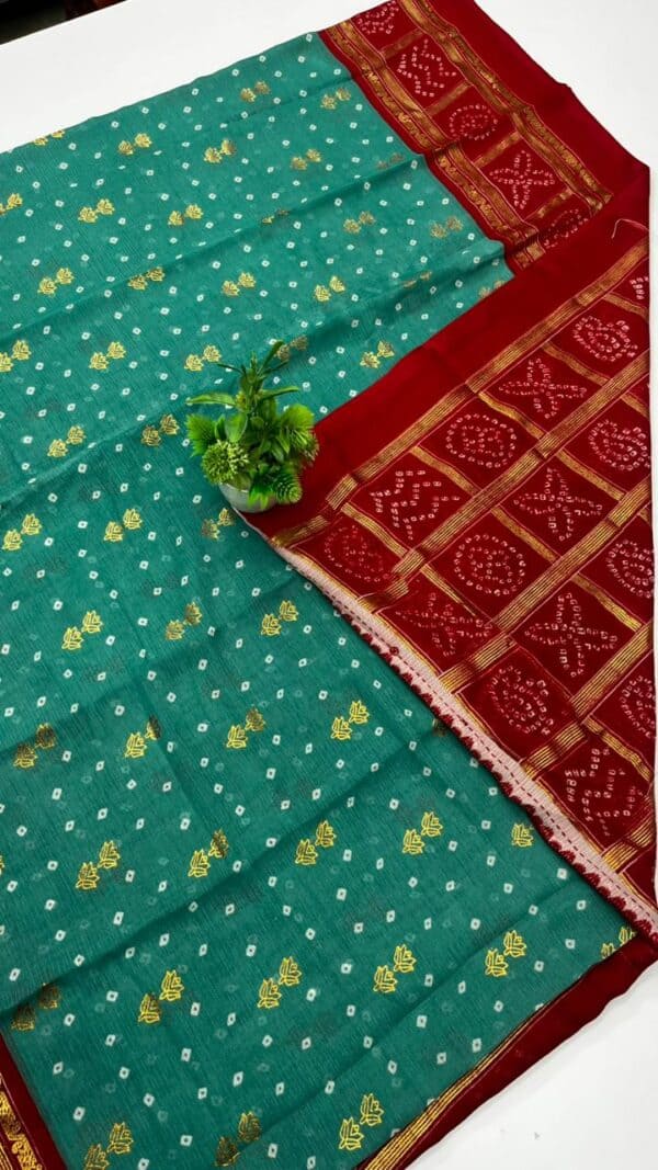 Zigzag Digital Print Saree | Trendy Printed Saree Collection