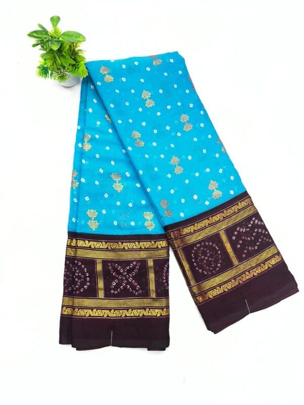 Zigzag Digital Print Saree | Trendy Printed Saree Collection