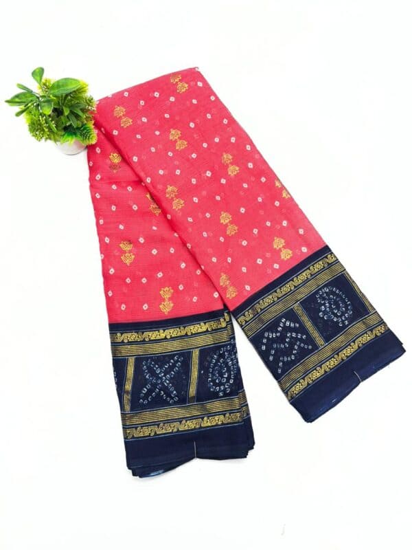 Zigzag Digital Print Saree | Trendy Printed Saree Collection