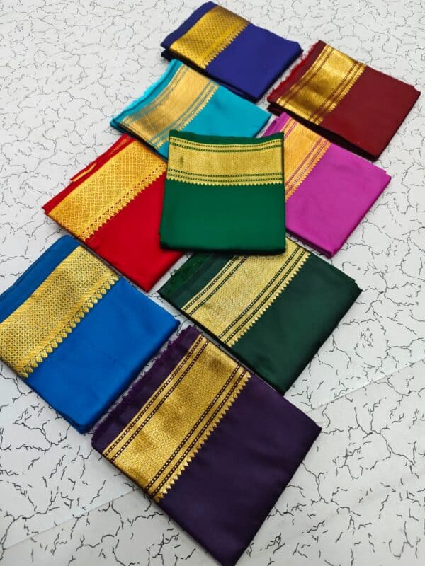 Lotous Silk Cotton Big Border Blouse Bundle | Premium Saree Blouse Collection