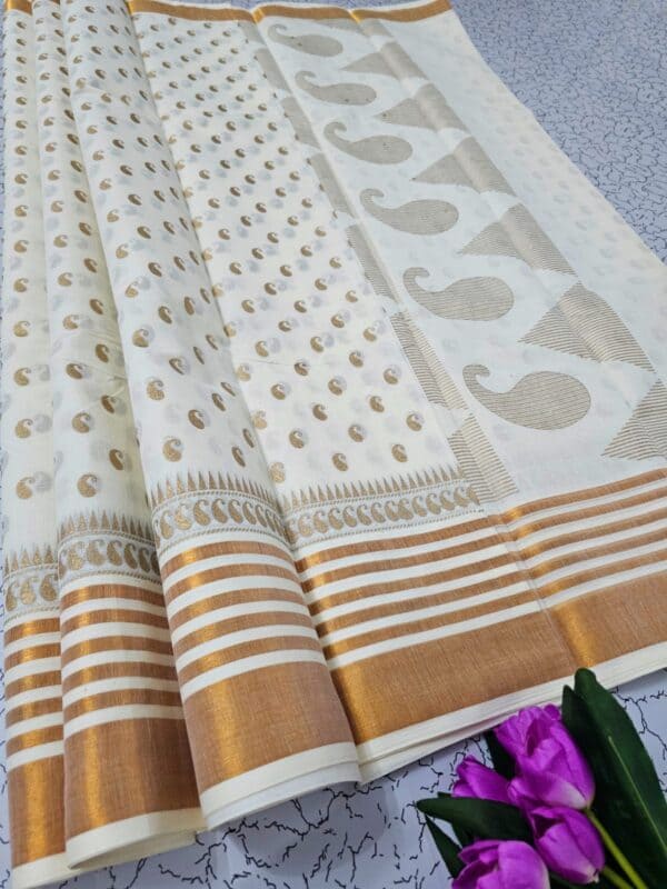 Kerala Cotton Printed Sarees | Beautiful Traditional Printed Work