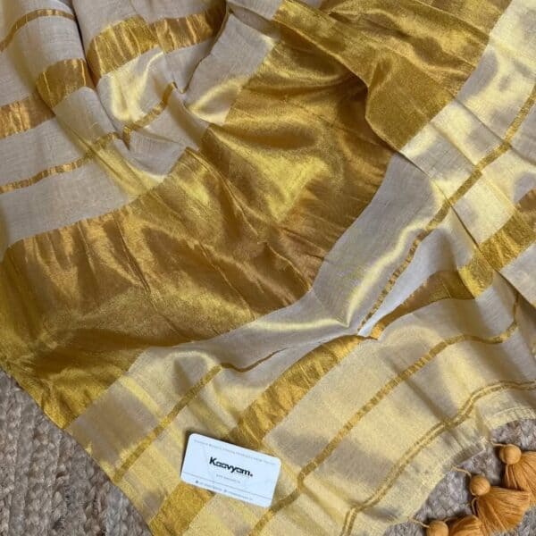 Kerala Tissue Saree | Traditional & Elegant Saree Collection