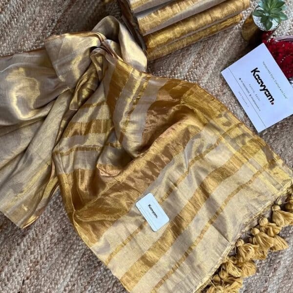 Kerala Tissue Saree | Traditional & Elegant Saree Collection